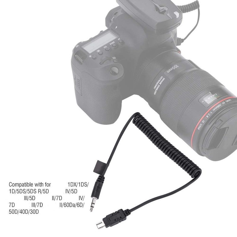 Bindpo Shutter Release Connecting Cable for Nikon D7200, D5100, D5000,