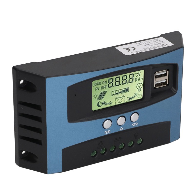 MPPT Solar Charge Controller 12V 24V Auto Identification LCD Display