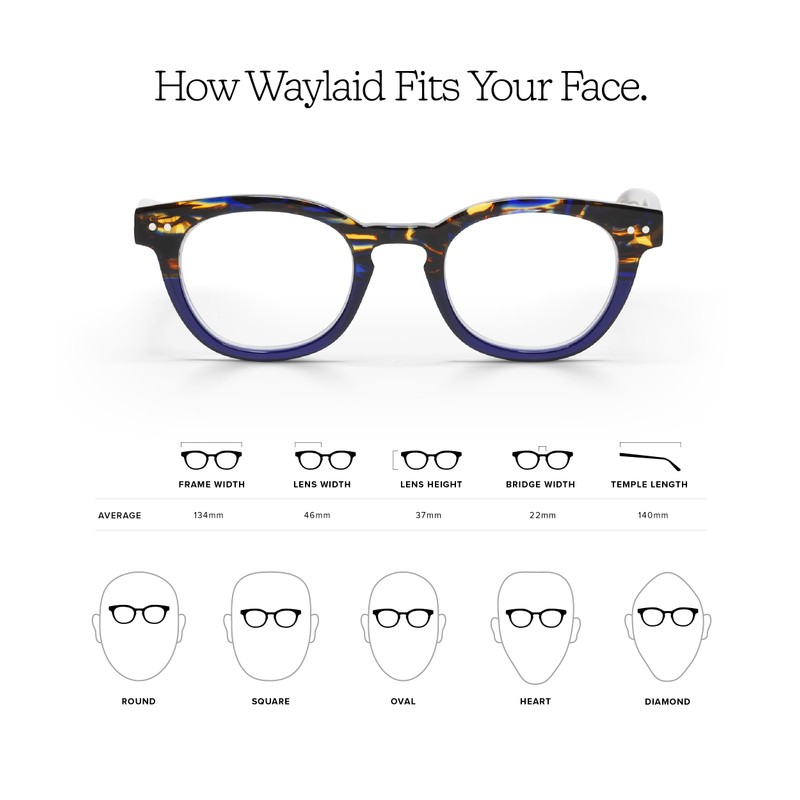eyebobs Waylaid Premium Blue Light Reading Glasses for Women and