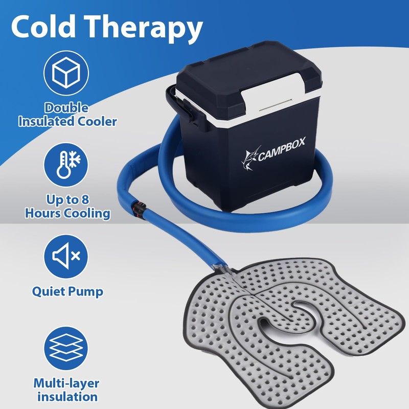 Veanvoky Cold Therapy Machine - Large Ice Cryo Cuff -