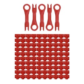 NTW NL-PBK100-RD Locking RJ45 Port/Dust Blocker with Color Coded Keys