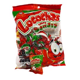 BENY LOCOCHAS PEG BAG HARD CANDY WITH CHILI POWDER CENTER 5.1OZ 18PCS (MIX)