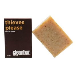 Cleanbar All-Natural Bar Soap -Thieves Please - Cinnamon, Clove, Eucalyptus, Lemon, and Rosemary Exfoliating Bar Soap
