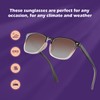 Gtievruo Stylish Women's Polarized Sunglasses with UV400 Protection