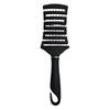 Mibella Modern Flexible Hairbrush for All Hair Types with Rubberised
