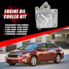 RANSOTO Engine Oil Cooler Kit with Gasket Compatible with 2007-2013