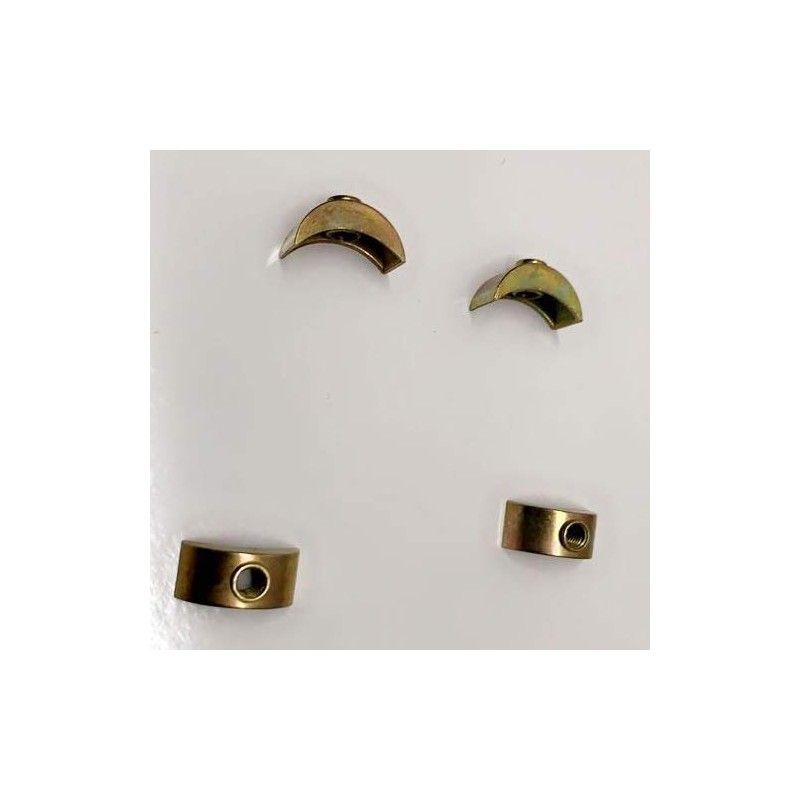 M6 Half Moon Nuts Mini Luna Crescent Threaded Washer For