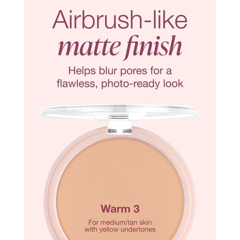 Mineral Fusion Pressed Powder Foundation - Matte Finish Face Powder