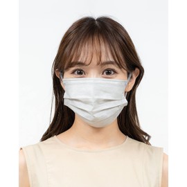 Explus 397-SSKN015 GR Small Face Mask, P3D Mask, Color Mask, Easy to Breast, High Performance, 3D Design, 7 Pieces, Gray