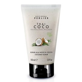 Perlier Thai Coco Scrub Corpo alla Noce di Cocco – Esfoliante Naturale per Pelle Luminosa e Morbida – Rimuove Cellule Morte e Impurità – Tubo da 150 ml (1 Unità)