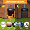 Automatic Chicken Coop Door Solar Powered, LCD Screen Electric Auto