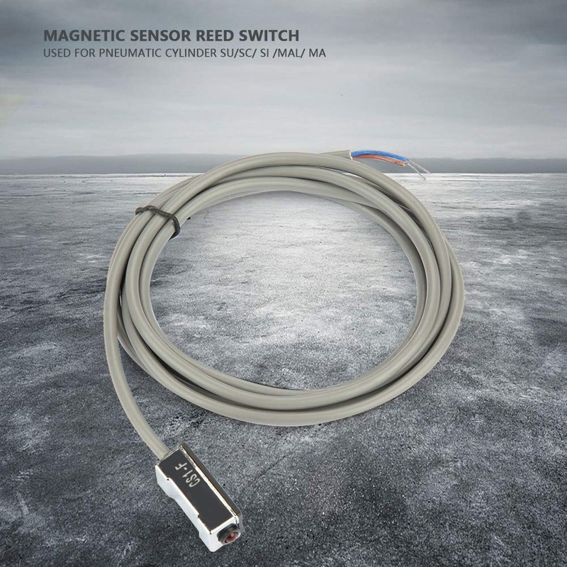 Oumefar Magnetic Sensor Reed Switch CS1-F Pneumatic Cylinder Magnetic Reed
