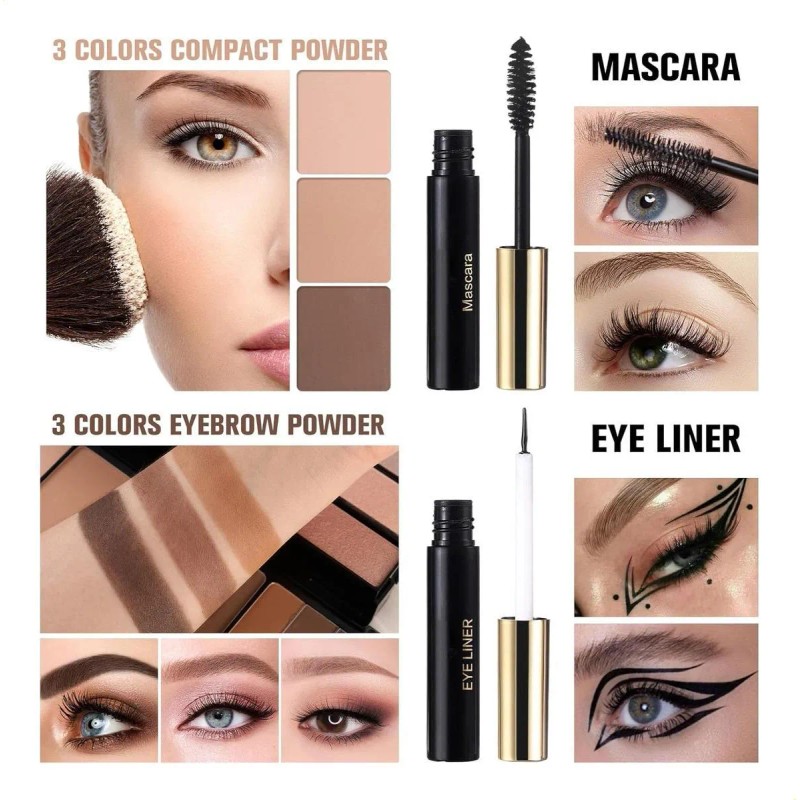 Morneca Kit De Maquillaje Completo Con Espejo Mujer No. 2