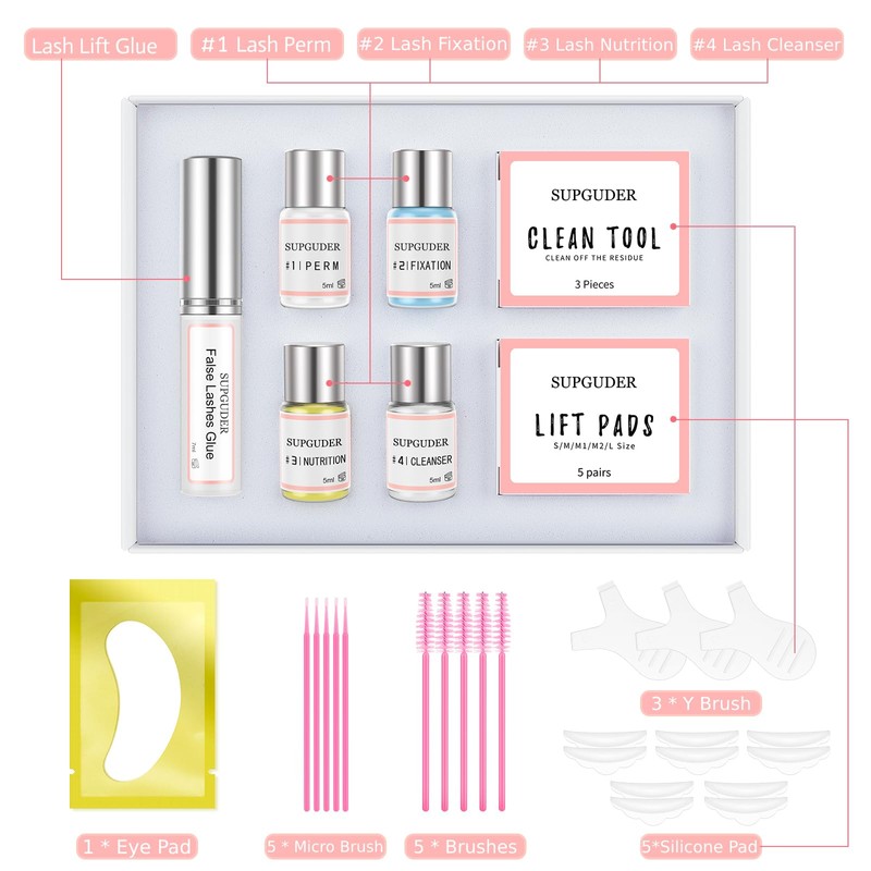 2023 Version Eyelash Perming Kit, Lash Lifting Set, Eyelash Lifting