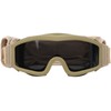 Tactics DustProof Protective Glasses Impact Resistant AntiExplosion Military Goggles(Verre gris