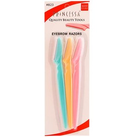 Princessa Eyebrow Razor Face Hair Removal Safety Razors Trimmer Set