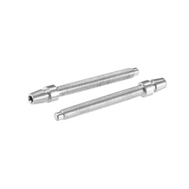 ACROPIX No.55078114AA Headlight Horizontal Adjustment Screws for Jeep Wrangler JK 2007-2018 / Inner/Durable / 2 Pcs/Silver Tone Car Parts