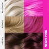 Neon UV Pink Semi-Permanent Hair Dye - Rebellious Colors