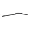 Bicycle Riser Handlebar Matt Black 3K Carbon Fiber Integrated Light