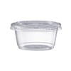 Pantry Value [2 oz. - 100 Count Clear Disposable Plastic