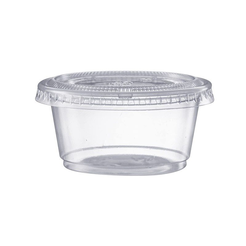 Pantry Value [2 oz. - 100 Count Clear Disposable Plastic
