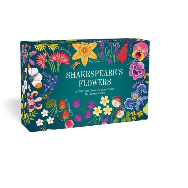 Shakespeare's Flowers: A 1000-Piece Jigsaw Puzzle with a Poetic Host