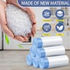 240 Count 2 Gallon Trash Bags Drawstring - Thick Small