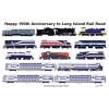 Long Island Rail Road 190th Anniversary 11"x17" Poster by Andy Fletcher signed
