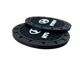 Car Cup Coasters Fit for Hyundai Accent Azera Elantra Kona Palisade Santafe Sonata Tucson Veloster Venue Accessories,Recessed Silicone Anti Slip Cup Holder Coaster Interior Accessories 2.75in 2Pack