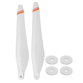 2PCS Agricultural Drone Propellers Plastic 3411 Foldable Propeller Blades Spare Part Replacement for X9 Motor White CCW