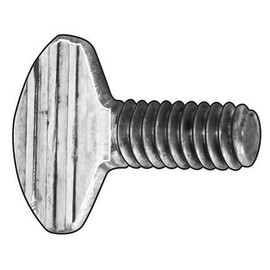 Thumb Screw, Spade, 6-32, 3/4 L, PK25