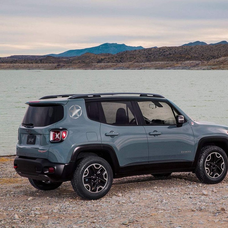 4R Quattroerre.it 17091 Stickers Army Star for Jeep Renegade, Diameter