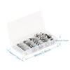 aoozleny Fishing Weights Sinkers Kit, 100pcs Round Split Shot Sinker,