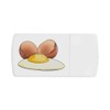 'Cracked Open Egg' Pill Box with Tablet Splitter (PI00020907)