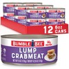 Bumble Bee Lump Crab Meat, 6 oz Can (Pack of