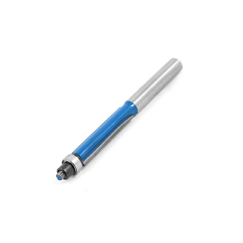 73mm Length Straight Shank Metal Flush Trim Router Bit 1/4"