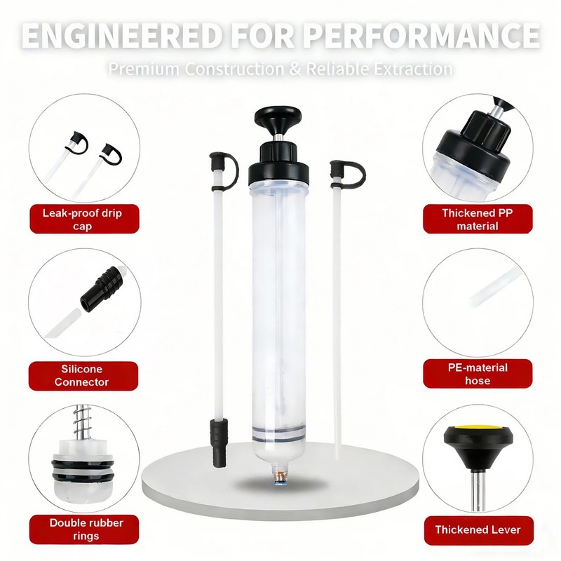 DIQDI Manual Fluid Transfer Pump Gear Oil Filling Maintenance Tool