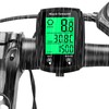Bike Computer Universal Cycling Computer 19 Functions IP54 Waterproof Bicycle