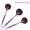 ZZJTPA Soft Tip Darts Set of Seven Colours Electronic Darts