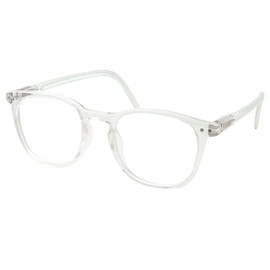 High Magnification Strong Power Readers Reading Glasses | Available in +4.00 +4.50 +5.00 +6.00 | (+5.00, Clear)