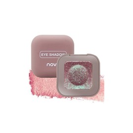 SWEET NIGHT Single Eyeshadow High Coloring, Smooth Adhesion, Long Keep, Suitable for All Ages, Compact, Easy to Carry, Eye Shadow Color (02-Purple)