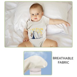 DOKMA Baby-Boys 3-pack Blue Bodysuits, Gift Set for Baby Boy, Newborns and Infants, 0-12months (0-3 Months)