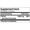 Calcium Pyruvate 1000mg ~ 100 Capsules - No Additives ~