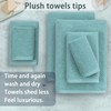 Towels for Bathroom - 100% Cotton | Lightweight | Thick
