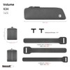 Rhinowalk Bike Frame Bag TPU Waterproof Aero Saddle Bag with