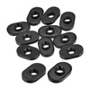 sourcing map Centered Hole Sliding T-Nuts, 10Pcs 1/4"-20 Carbon Steel
