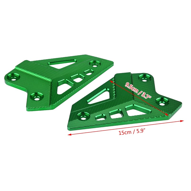 Motorcycle Footrest Foot Peg Protector Heel Protective Cover Guard for
