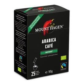 Mount Hagen Organic Fair Trade Caffeinated Instant Coffee Stick 50g (2g x 25P) Instant (Stick)