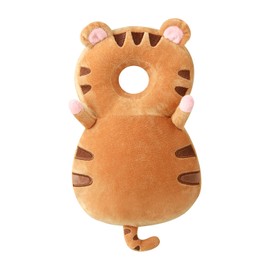 PandaEar Baby Head Protection Backpack Toddler Adjustable Walking Head Protector, Head Protection Backpack Wear Safety Pad for Falling Crawling and Walking (Yellow)