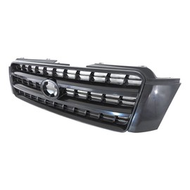 Titanium Plus Autoparts, 2001-2003 Fits For Toyota Highlander Front Grille Grill BLACK